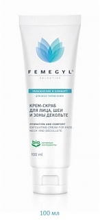 Femegyl крем-скраб для лица, шеи и зоны декольте 